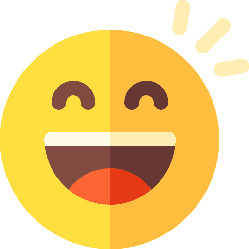 Happy emoticons feelings happy icon