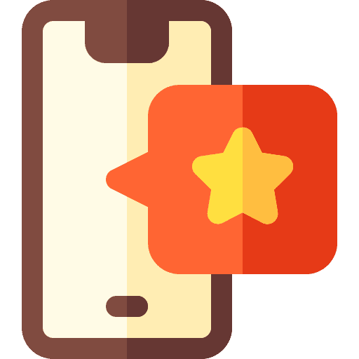 Rating rating star speech bubble icon