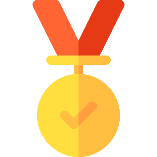 Medal medal certificate sports and competition icon Medal medal certificate sports and competition icon