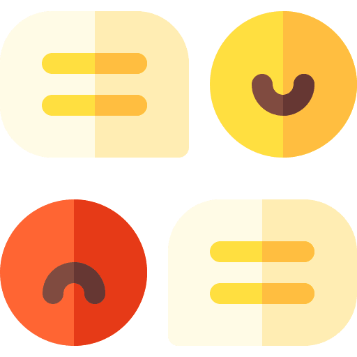 Survey communications speech bubble survey icon Survey communications speech bubble survey icon