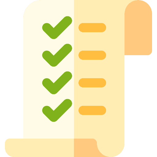 Survey report document file icon Survey report document file icon