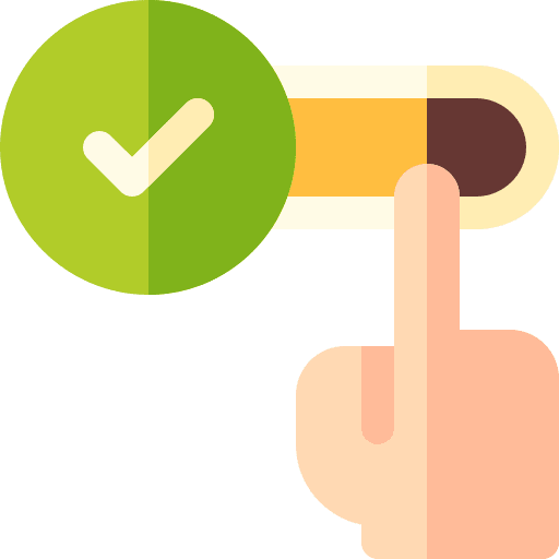 Yes finger communications yes icon Yes finger communications yes icon