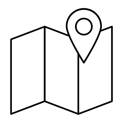 Map location region maps and location icon