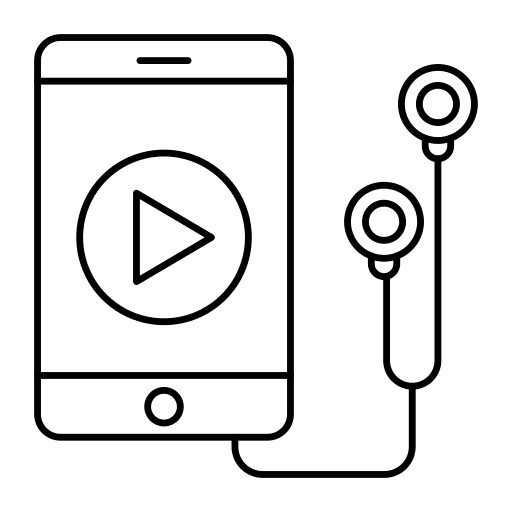 Music music earphones music player icon