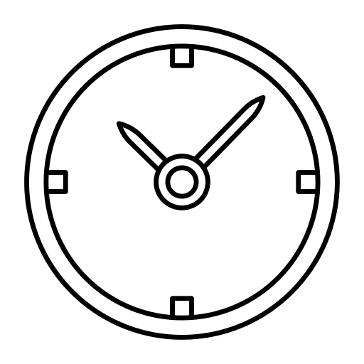 Clock clock wall clock time and date icon