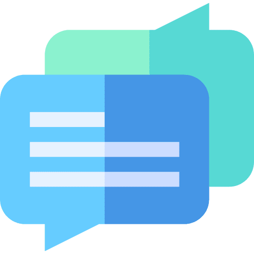Conversation topics conversation communications icon