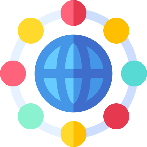 Distribution world grid world internet icon Distribution world grid world internet icon