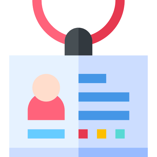 Id card business user pay card icon Id card business user pay card icon