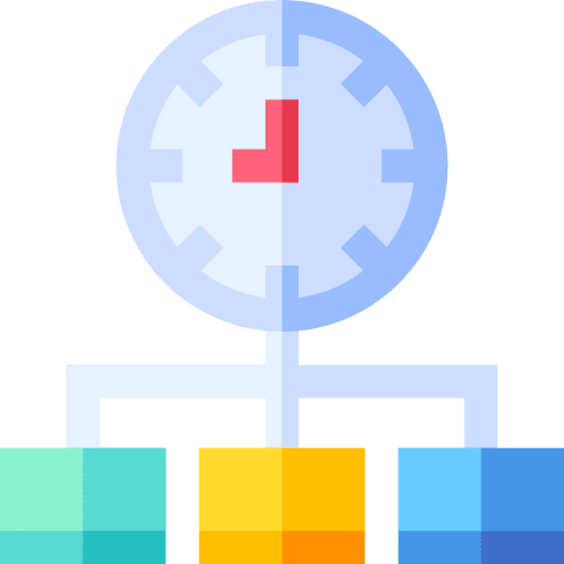 Time management time management diagram planning icon Time management time management diagram planning icon
