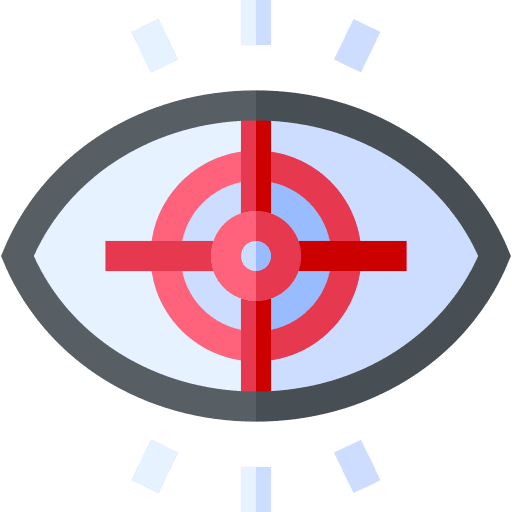 Vision look eye visualization icon Vision look eye visualization icon
