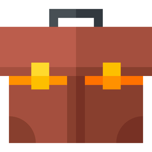 Portfolio suitcase briefcase business and finance icon Portfolio suitcase briefcase business and finance icon