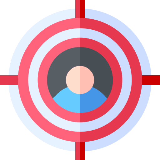 Target audience people target audience human resources icon Target audience people target audience human resources icon