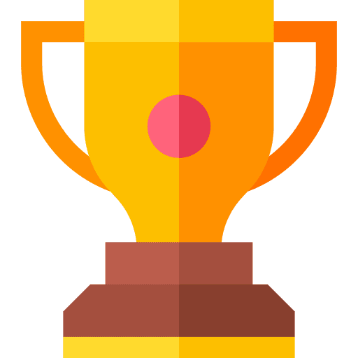 Trophy award winner achievement icon Trophy award winner achievement icon
