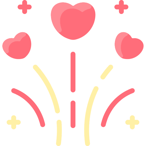 Fireworks fireworks birthday and party love icon Fireworks fireworks birthday and party love icon