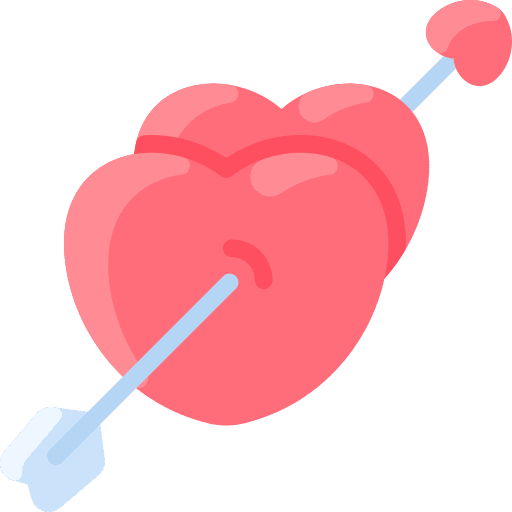 Heart heart love arrow icon Heart heart love arrow icon
