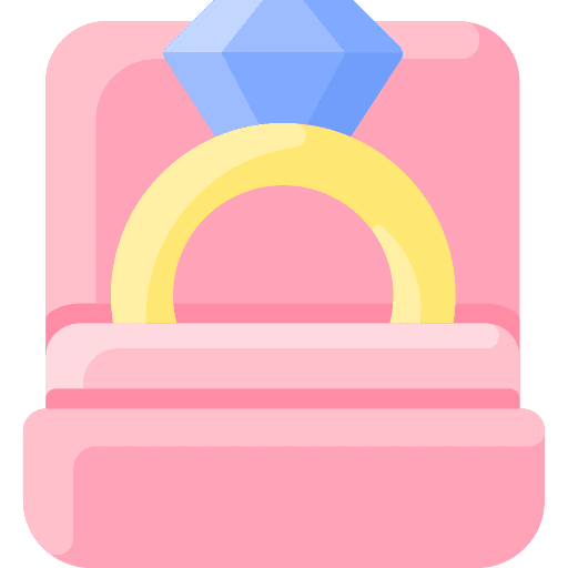 Wedding ring wedding ring diamond ring ring box icon Wedding ring wedding ring diamond ring ring box icon