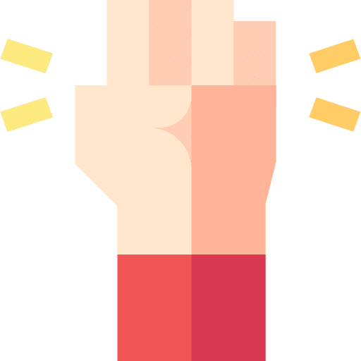 Motivation hands and gestures willpower empowerment icon Motivation hands and gestures willpower empowerment icon