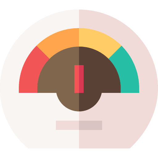 Productivity productivity performance speedometer icon Productivity productivity performance speedometer icon