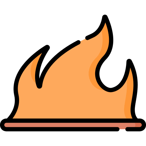 Fire security miscellaneous element icon