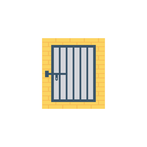 Security miscellaneous security imprisoned icon