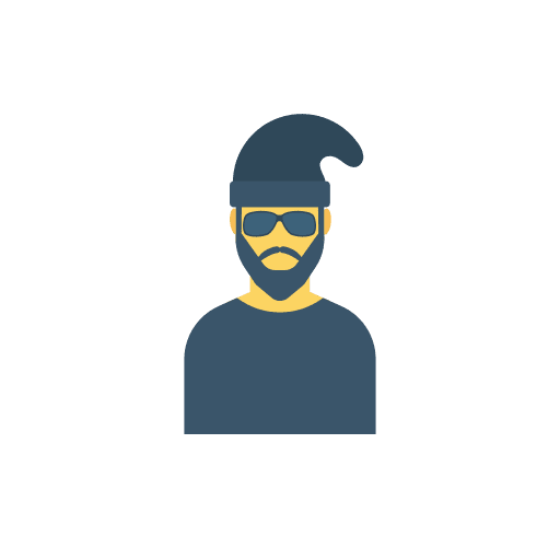 Thief robber man thief icon