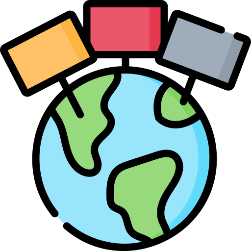 Earth earth day banner campaign icon Earth earth day banner campaign icon