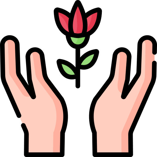 Flower valentine rose give icon Flower valentine rose give icon