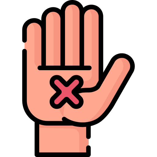 Protest stop stop sign power icon Protest stop stop sign power icon