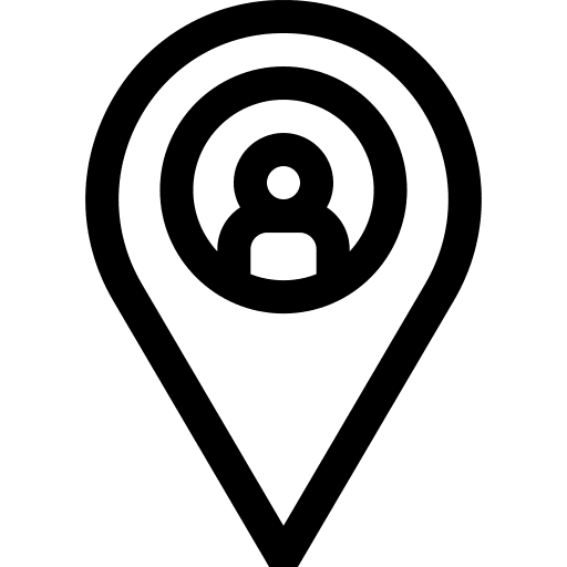 User symbol element location icon User symbol element location icon