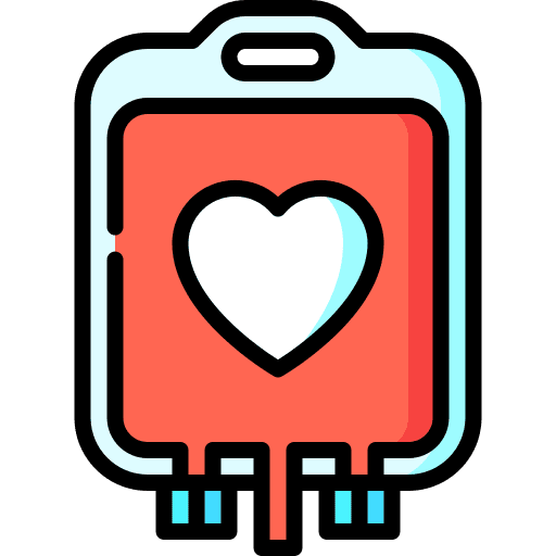 Blood bag medicine transfusion healthcare icon Blood bag medicine transfusion healthcare icon