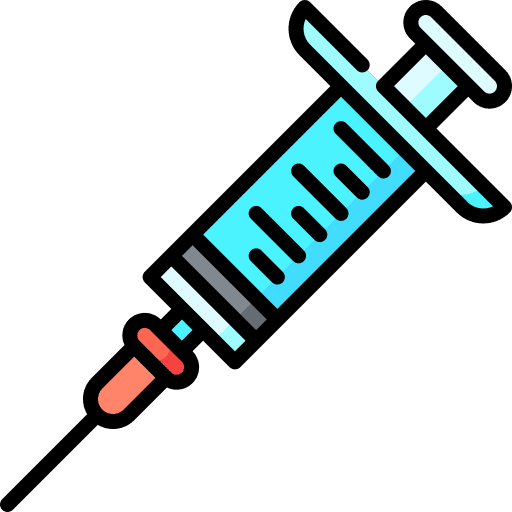 Syringe tools blood doctor icon