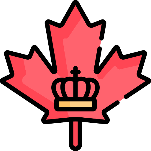 Canada leaf nature victoria day icon