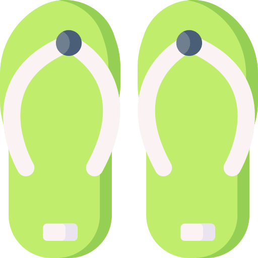Flip flops fashion slippers beach icon Flip flops fashion slippers beach icon