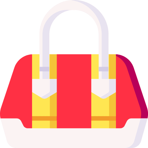Handbag duffle bag bag woman icon Handbag duffle bag bag woman icon