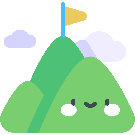 Hiking activity camping outdoor icon