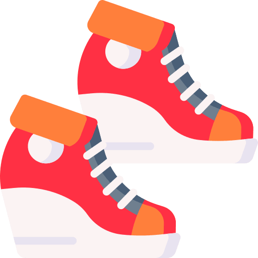 Wedge heel women footwear female icon Wedge heel women footwear female icon