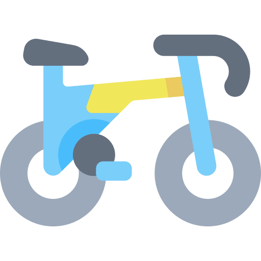 Bike transportation sports and competition sport icon Bike transportation sports and competition sport icon