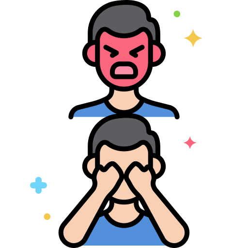 Blame personality awareness individuality icon
