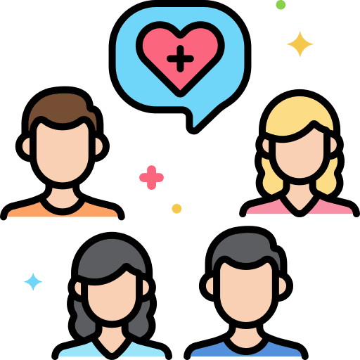 Counselling healthcare and medical speech bubble counseling icon