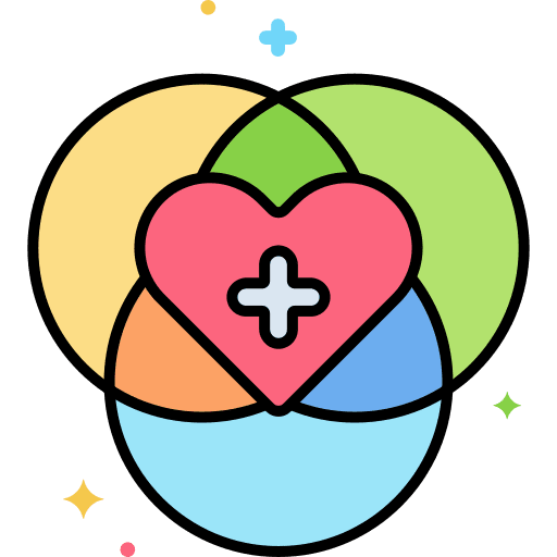 Contribution health contribution psychology icon