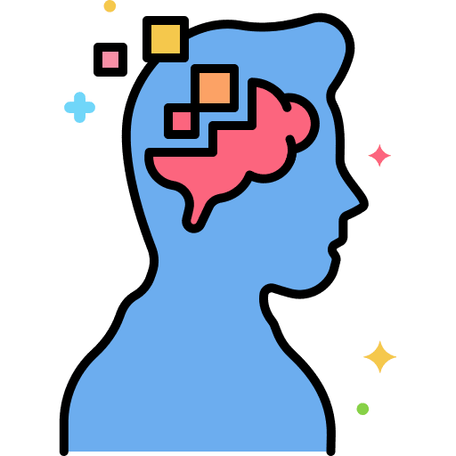Mental disorder mind healthcare and medical emotion icon