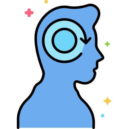 Peace of mind healthcare and medical peace of mind clear icon