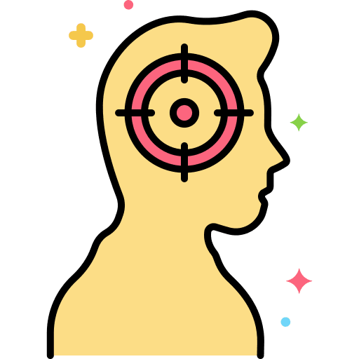 Obsessive self confidence healthcare and medical obsession icon