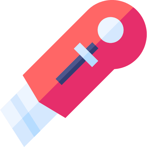 Cutter stationery school supplies cutter icon