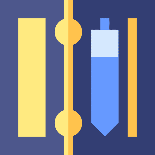 Pencil case pencil case office tool education icon