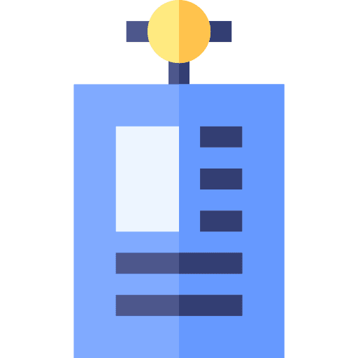 Id card id card identification card accreditation icon