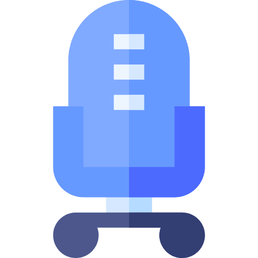 Office chair seat comfort workspace icon