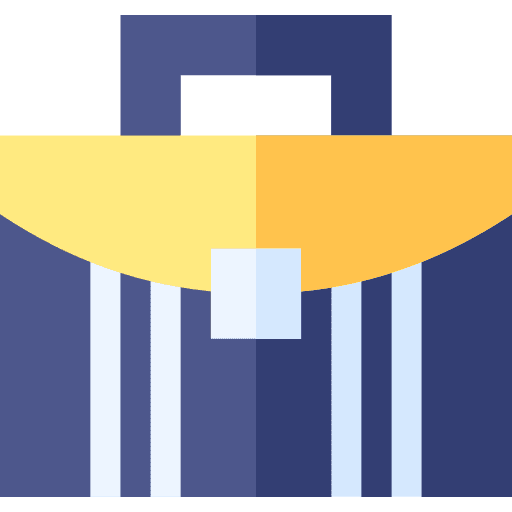Briefcase briefcase business and finance bag icon