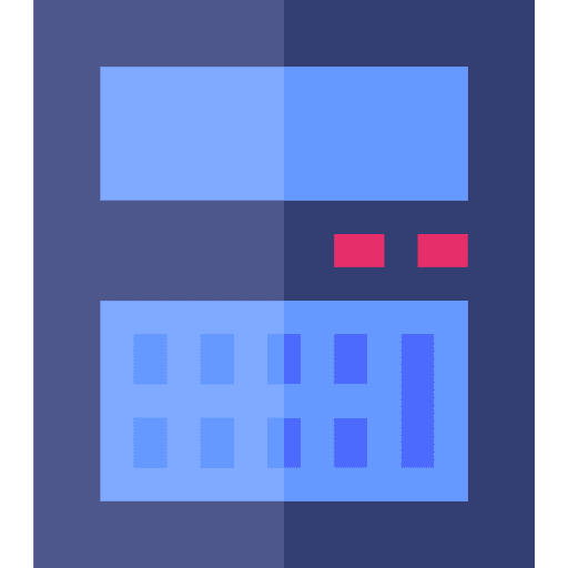 Calculator business and finance calculator maths icon
