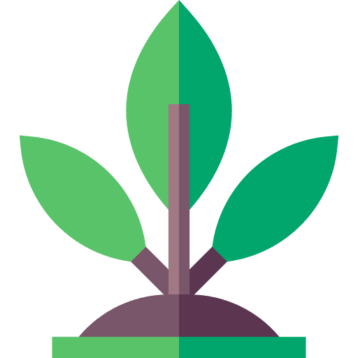 Green tea plant gardening nature icon Green tea plant gardening nature icon